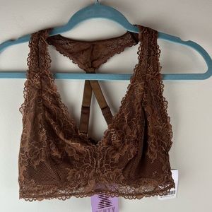 Fenty Savage 1X Brown Lace Bralette
